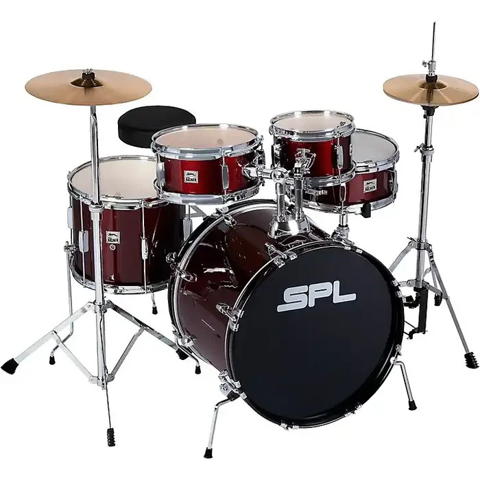 Sound Percussion Labs Junior Kicker 5-Piece Drum Set Dark Red Guitar Center