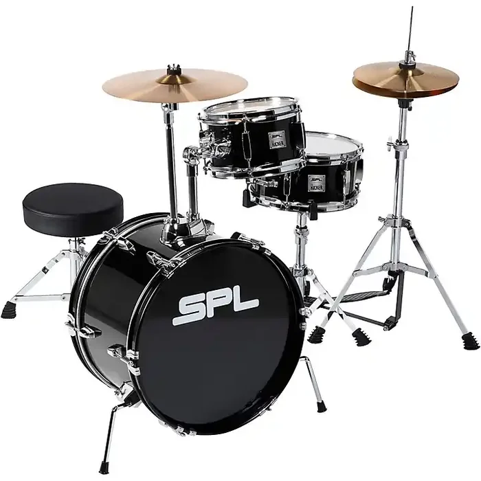 Sound Percussion Labs Lil‘ Kicker 3-Piece Junior Drum Set Black Guitar Center