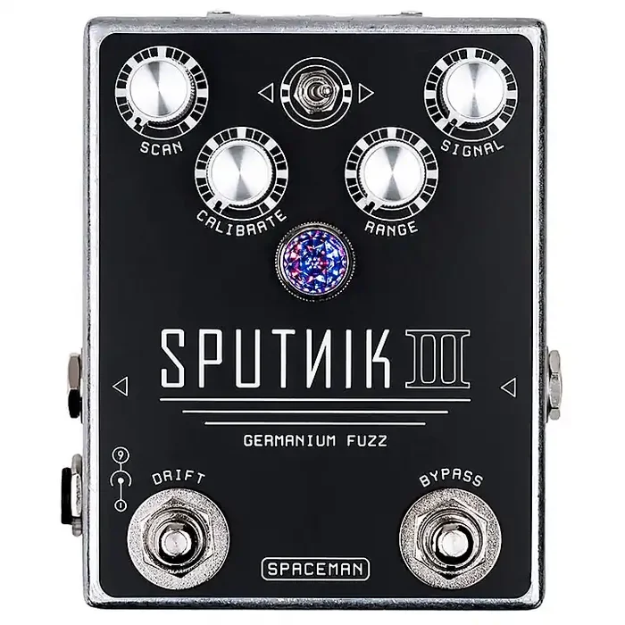 Spaceman Effects Sputnik III Germanium Fuzz Effects Pedal Silver Standard Guitar Center