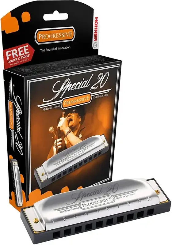 SPECIAL 20 HARMONICA BOXED COUNTRY TUNED KEY OF G