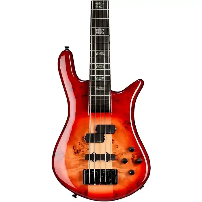 Spector Euro 5 Custom 5 String Electric Bass Natural Red Burst Gloss Guitar Center