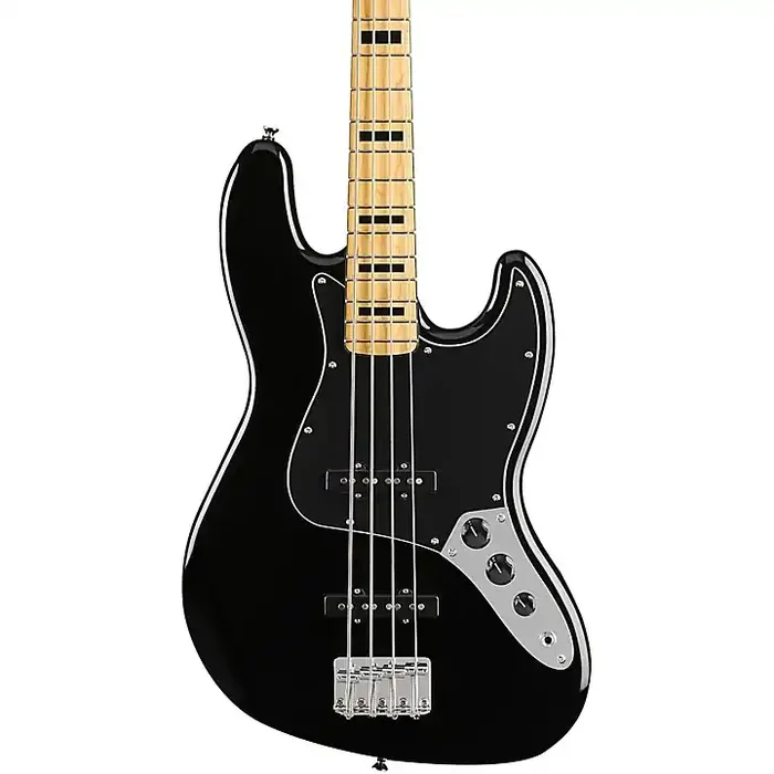 Squier Classic Vibe ‘70s Jazz Bass Maple Fingerboard Black Guitar Center