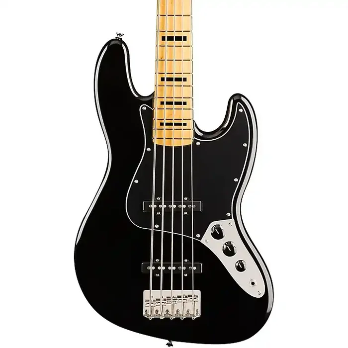 Squier Classic Vibe ‘70s Jazz Bass V 5-String Bass Guitar Black Guitar Center