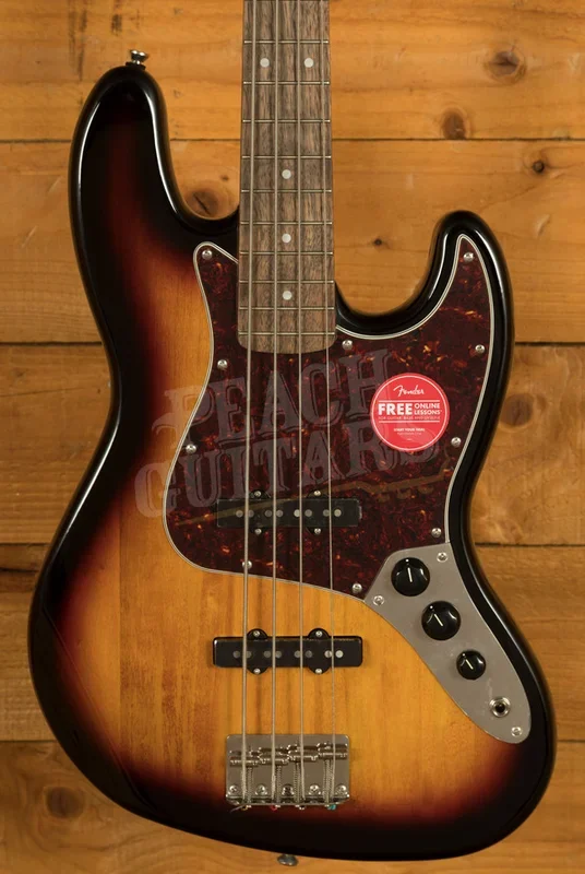 Squier Classic Vibe ’60s Jazz Bass | Laurel – 3-Colour Sunburst