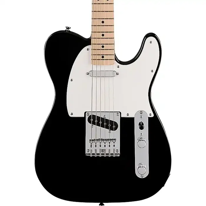 Squier Sonic Telecaster Maple Fingerboard Electric Guitar Black Guitar Center
