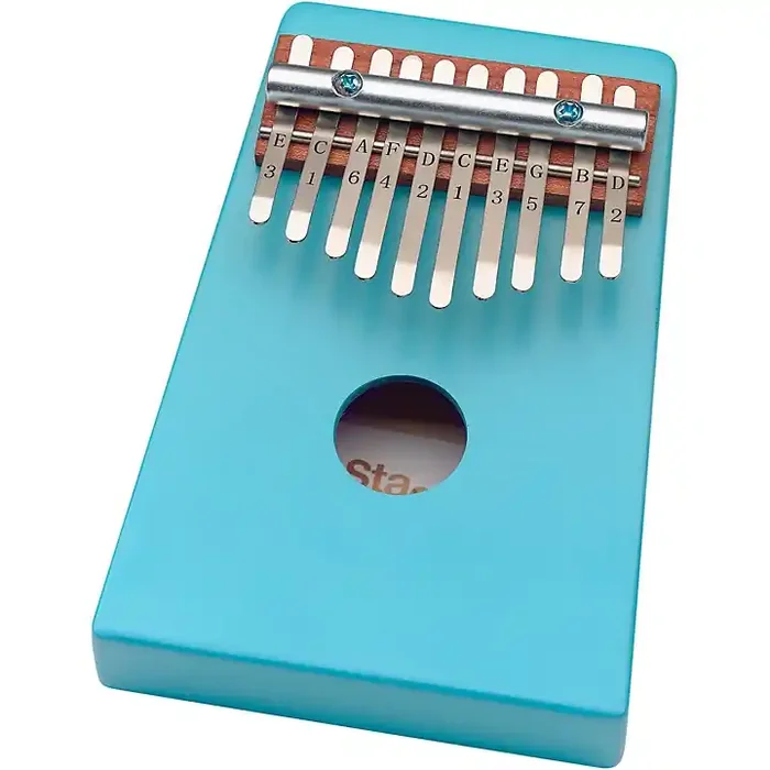 Stagg 10-Key Kid‘s Kalimba with Note Names Printed on Keys Guitar Center