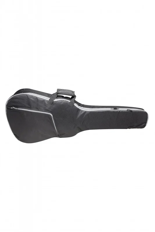 STAGG STB-10 W GIGBAG DELUXE FOR ACOUSTIC GUITAR GRAY & BLACK – 882030165214