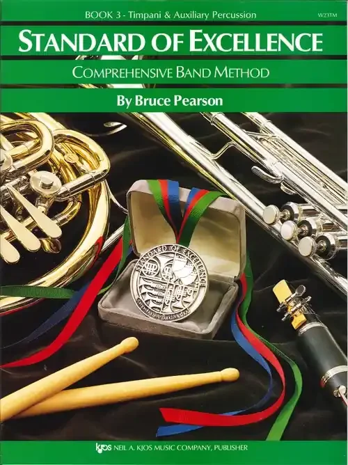 STANDARD OF EXCELLENCE BK 3, TIMPANI and AUX PERC