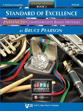 Standard of Excellence Comprehensive Band Method Book 2 – Baritone Sax