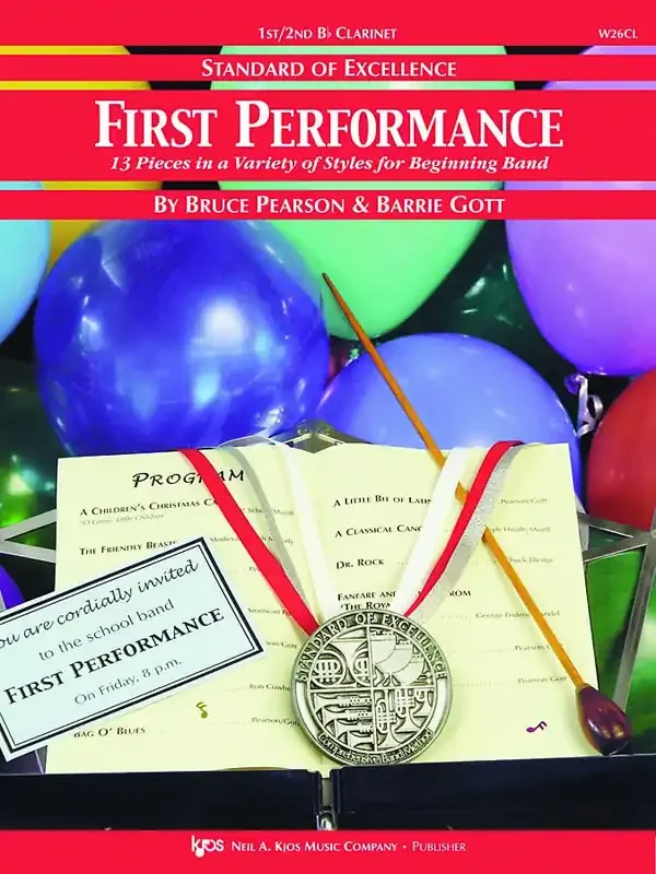 STANDARD OF EXCELLENCE FIRST PERFORMANCE, 1ST and 2ND BB CL