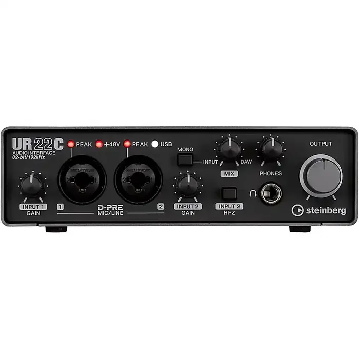 Steinberg UR22C 2-In/2-Out USB 3.0 Type C Audio Interface Guitar Center