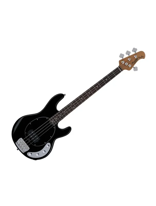 Sterling by Music Man RAY34BKR2 StingRay 4-String Bass Guitar – Black