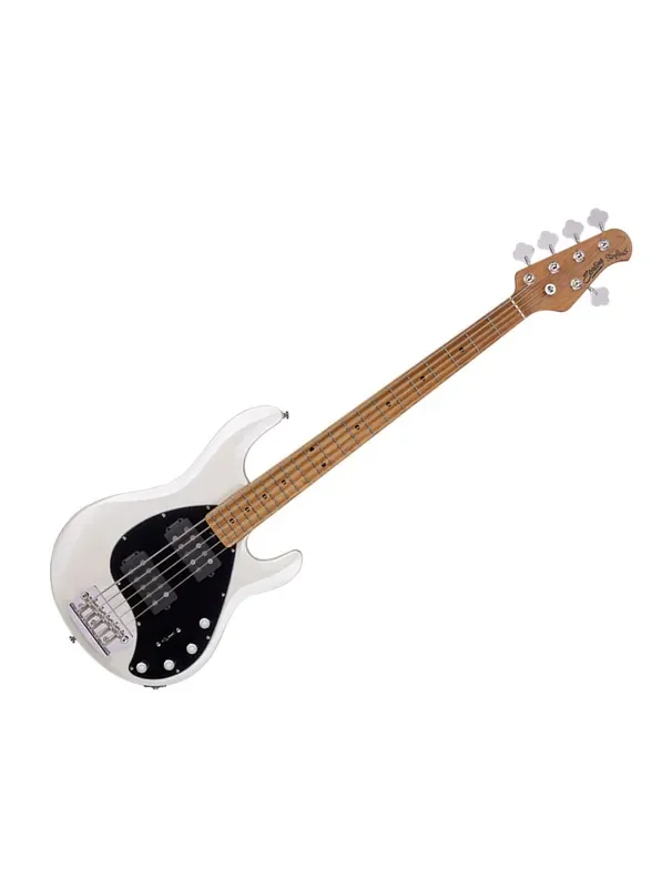 Sterling by Music Man RAY35HH-PWH-M2 StingRay5 HH Pearl White
