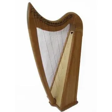 Stoney End Eve 22 String Harp Package, Walnut