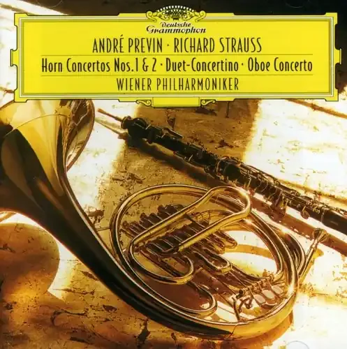 Strauss, R. / Stransky / Janezic / Schmidt / Vpo Horn Concertos Nos 1 & 2 Duett Concertino Oboe