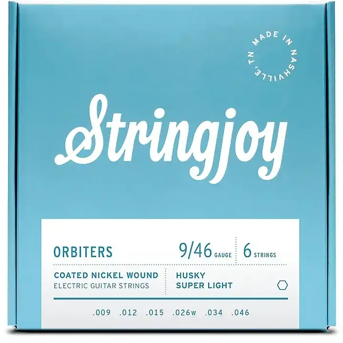 Stringjoy Orbiters Coated Nickel Wound Electric Guitar Strings 9 – 46 Guitar Center