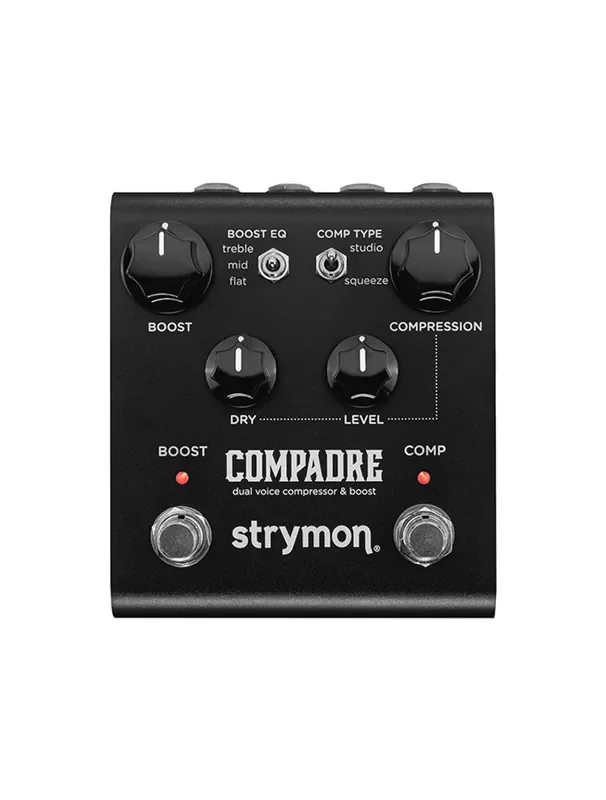 Strymon Compadre Dual Voice Compressor and Boost – Midnight Edition