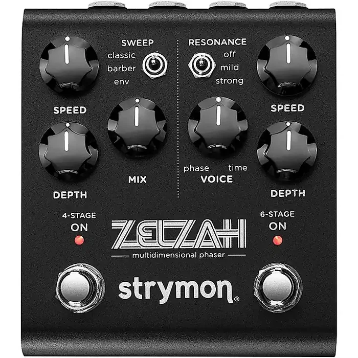 Strymon Zelzah Multidimensional Phaser Modulation Effects Pedal Midnight Guitar Center