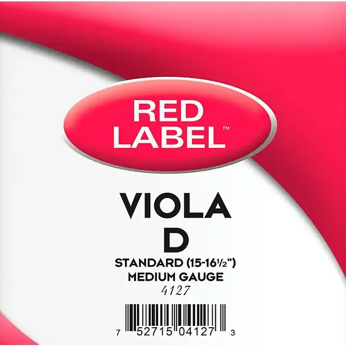 Super Sensitive Red Label Series Viola D String 15 to 16-1/2 in., Medium Guitar Center