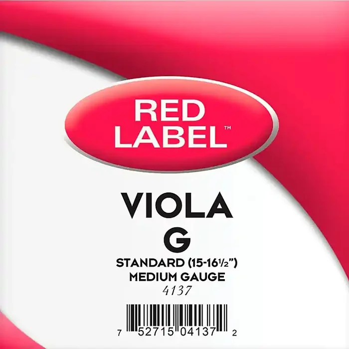 Super Sensitive Red Label Series Viola G String 15 to 16-1/2 in., Medium Guitar Center