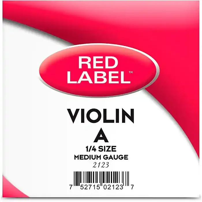 Super Sensitive Red Label Series Violin A String 1/4 Size, Medium Guitar Center