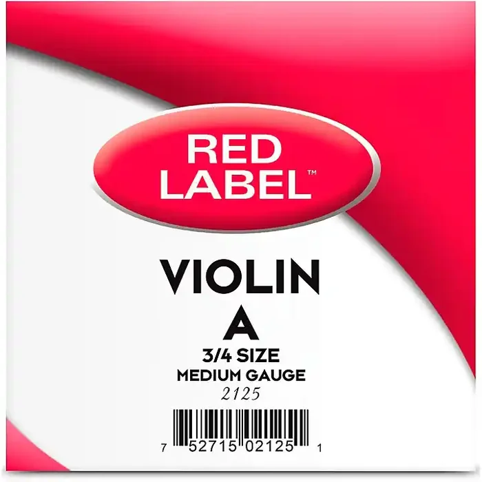 Super Sensitive Red Label Series Violin A String 3/4 Size, Medium Guitar Center