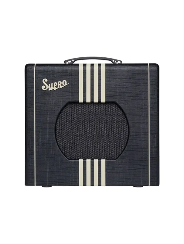 Supro 1820RBC Delta King 10 – Black & Cream