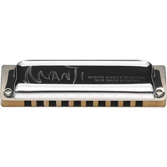 Suzuki M20 Manji 10-Hole Harmonica A Guitar Center