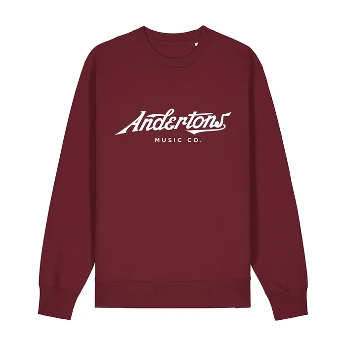 Sweatshirt In Burgundy – Large