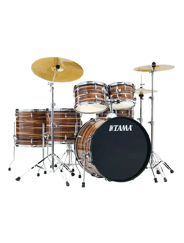 Tama Imperialstar 6-piece Complete Kit – Coffee Teak Wrap