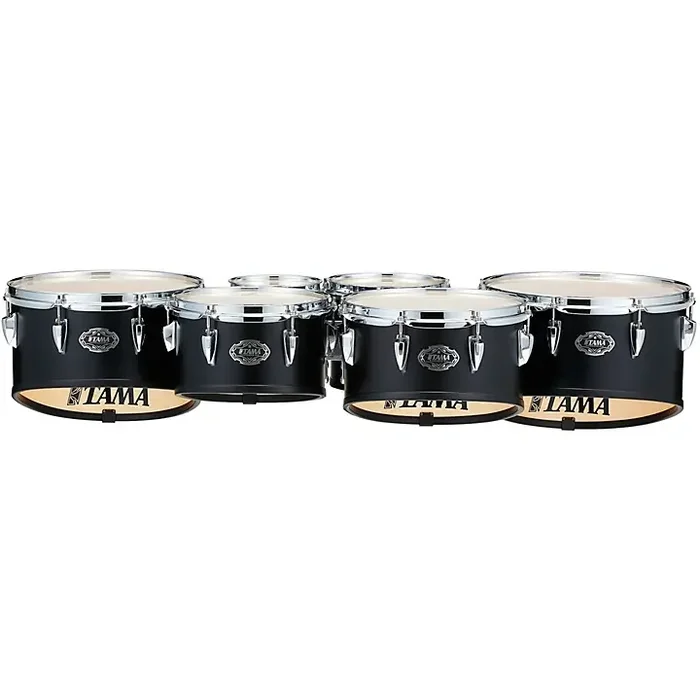 Tama Marching Fieldstar Marching Tenor Drums, Sextet with Power Cut 6, 8, 10, 12, 13, 14 in. Guitar Center