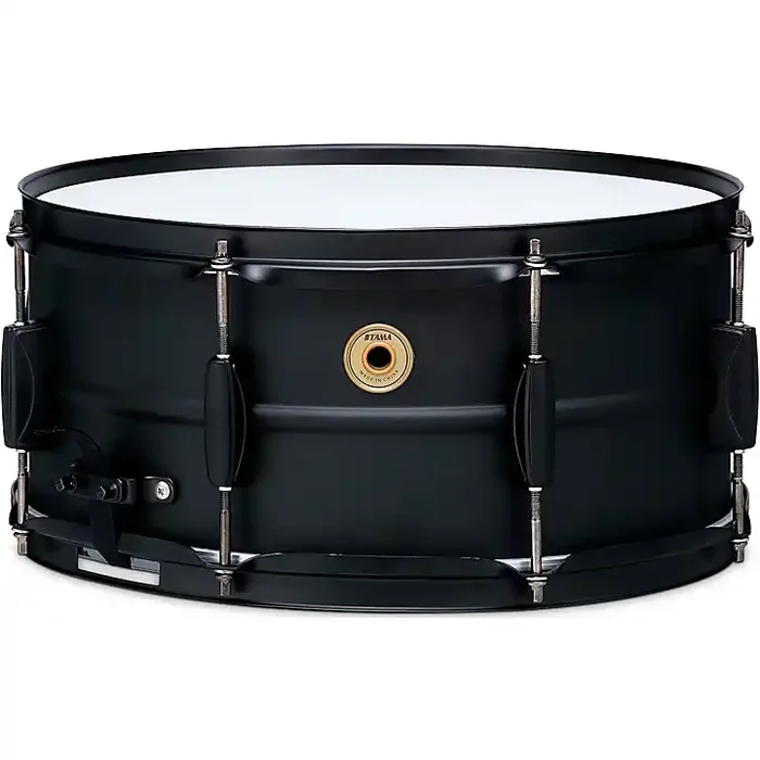 TAMA Metalworks Steel Snare Drum with Matte Black Shell Hardware 14 x 6.5 in. Guitar Center