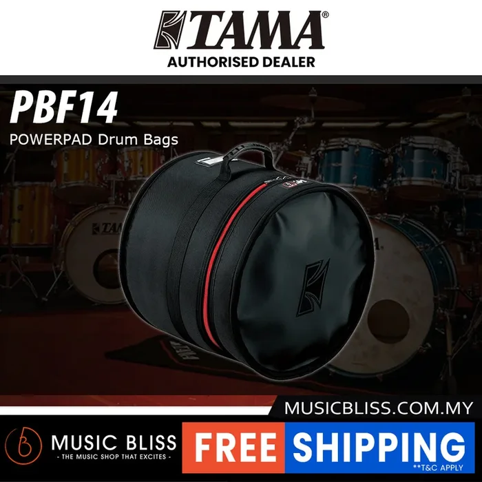 Tama PBF14 PowerPad Drum Bag for 14×14 inch Floor Tom (PBF-14/PBF 14)