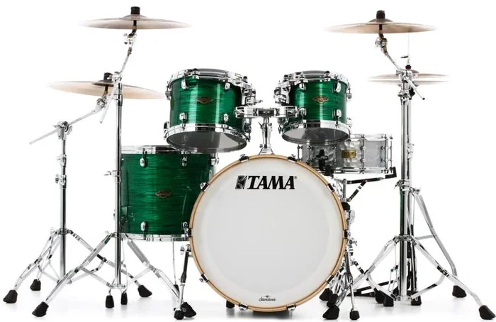 TAMA Starclassic Walnut Birch Jade Silk 4pc Drum Set WBR42SJDL – 2025