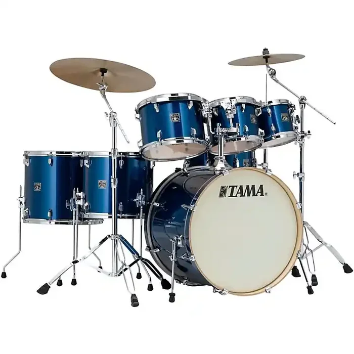 TAMA Superstar Classic 7-Piece Shell Pack Indigo Sparkle Guitar Center