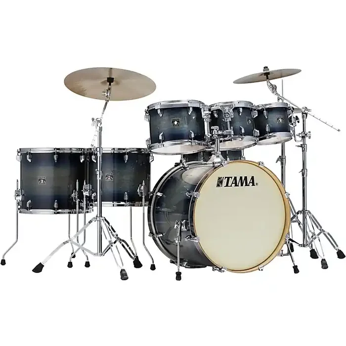 TAMA Superstar Classic Custom 7-Piece Shell Pack Dark Indigo Burst Guitar Center