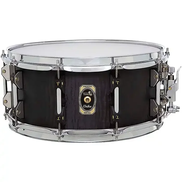 TAMBURO Unika Series Snare Drum 14 x 6.5 in. Flamed Black Guitar Center