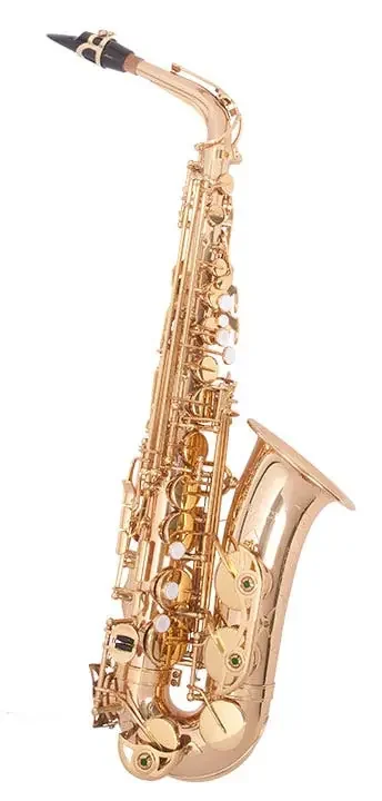 Tanaka Eb Alto Saxophone w/ High F & Deluxe Case – R475DLX