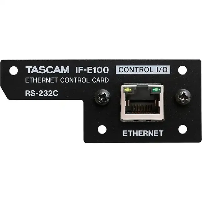 TASCAM IF-E100 Ethernet Control Card for CD-400U Guitar Center