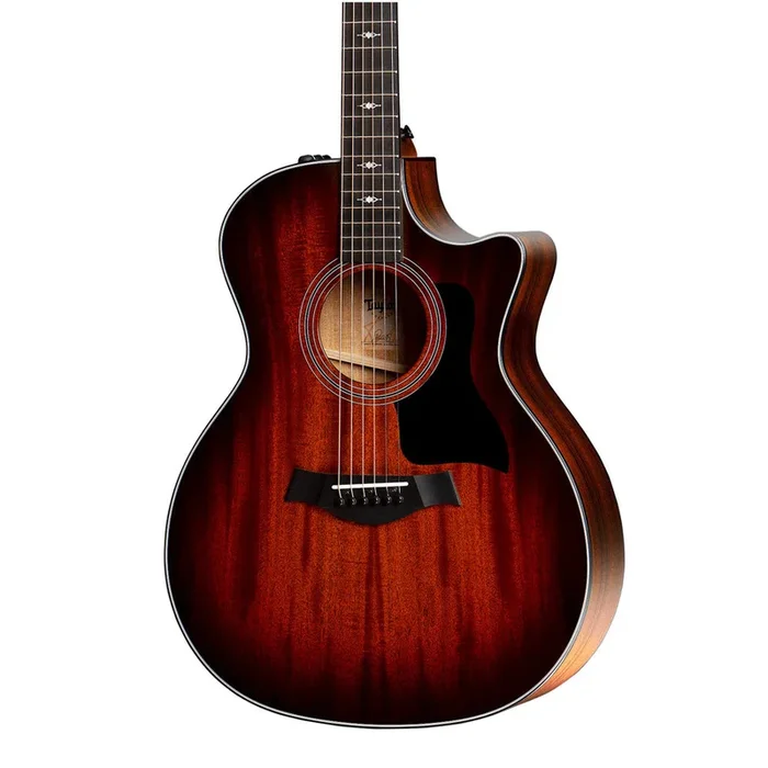 Taylor 324ce V-Class Grand Auditorium Acoustic-Electric Guitar – Shade– At Large Inc.® Musical Instruments & Pro Audio