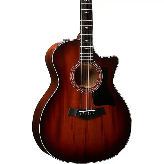 Taylor 324ce V-Class Grand Auditorium Acoustic-Electric Guitar Shaded Edge Burst Guitar Center