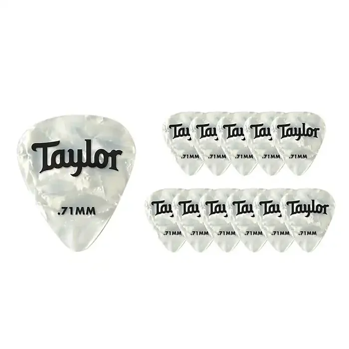Taylor Celluloid Picks 12-Pack .71 mm 12 Pack Guitar Center