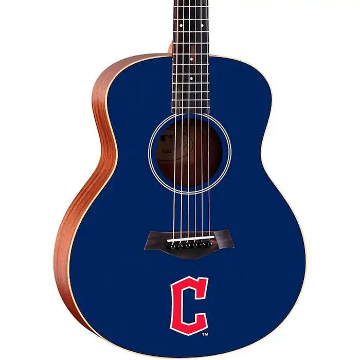 Taylor x MLB GS Mini Acoustic Guitar Cleveland Guardians Graphic Guitar Center