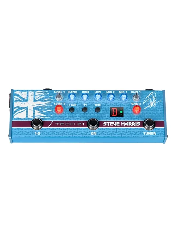 Tech 21 SH1 Steve Harris Signature SansAmp Bass Pre-Amp Pedal