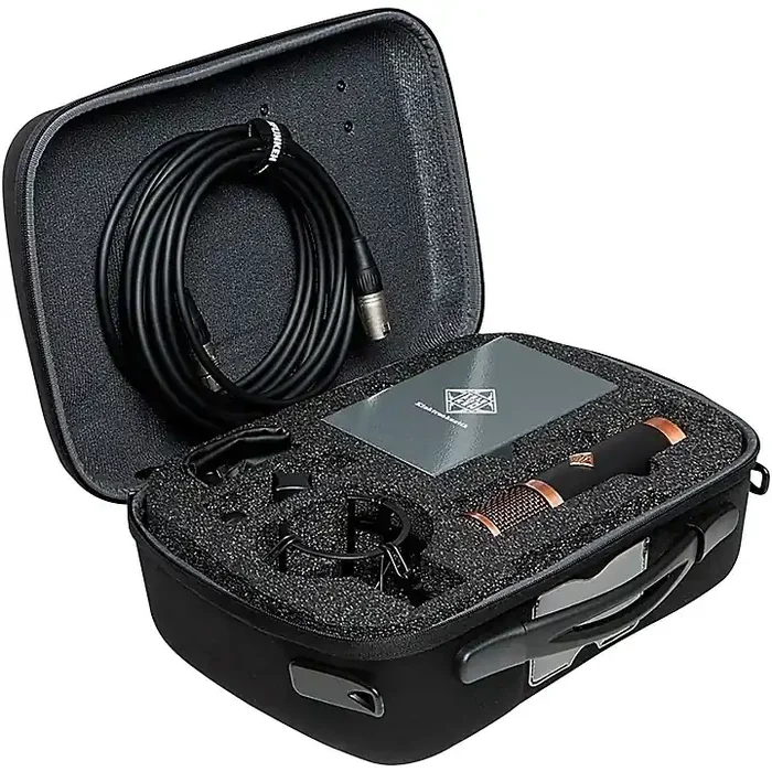 TELEFUNKEN TF39 Copperhead Deluxe Tube Microphone With Shockmount and Case Guitar Center