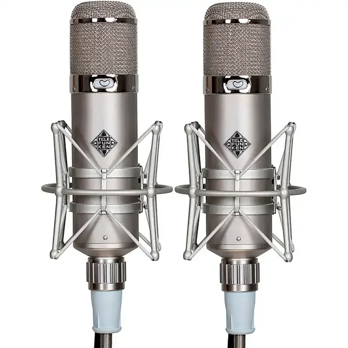 TELEFUNKEN U47 Stereo Set Tube Condenser Microphones With VF14K Tubes Guitar Center