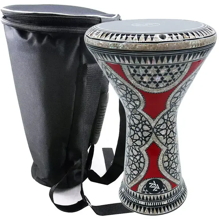 The 17.5‘‘ Red Spider New Generation – Zaza Percussion Darbuka Doumbek