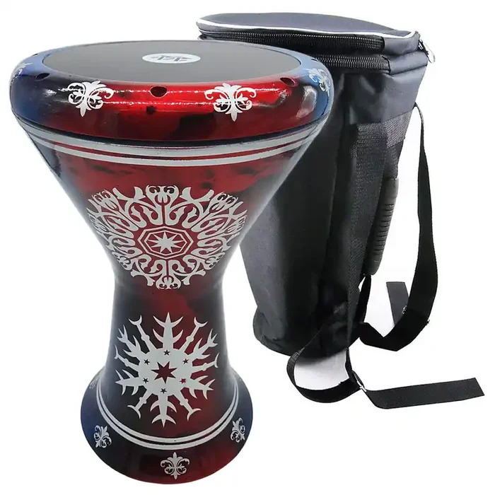 The 18‘‘ Zaza Percussion Horizon – Egypt Style Darbuka Doumbek – The Blue Sunset
