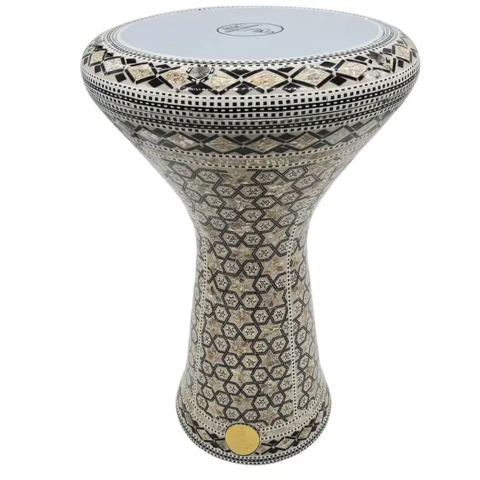 The 21‘‘ Hebe Mother of Pearl Sombaty XL Gawharet El Fan Darbuka