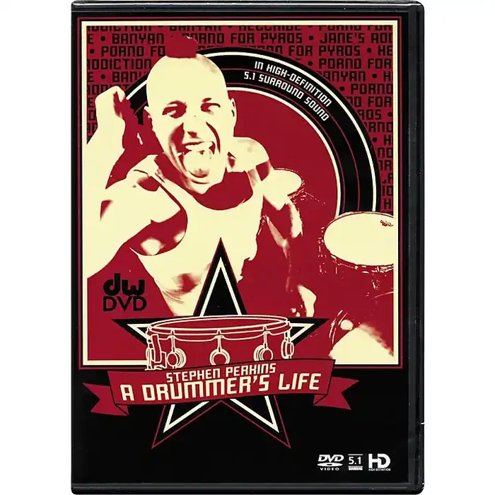 The Drum Channel Stephen Perkins A Drummer‘s Life DVD Guitar Center